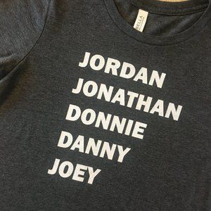 {New Kids on the Block} First Names Tee